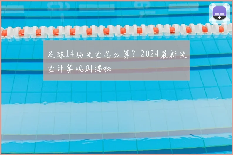 足球14场奖金怎么算？2024最新奖金计算规则揭秘